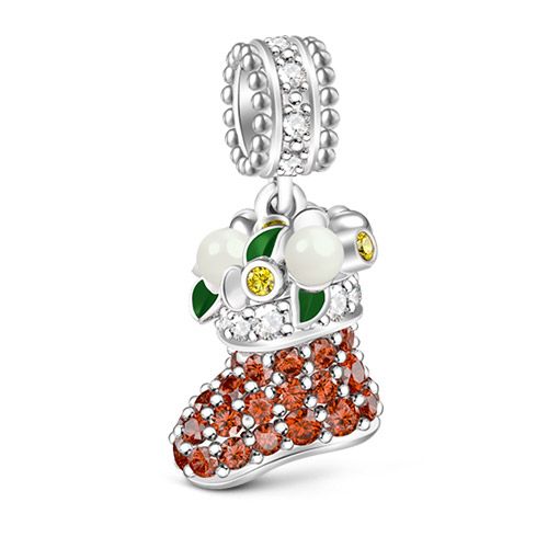 CHARM STERLING SILVER 925 FOOD NATALE