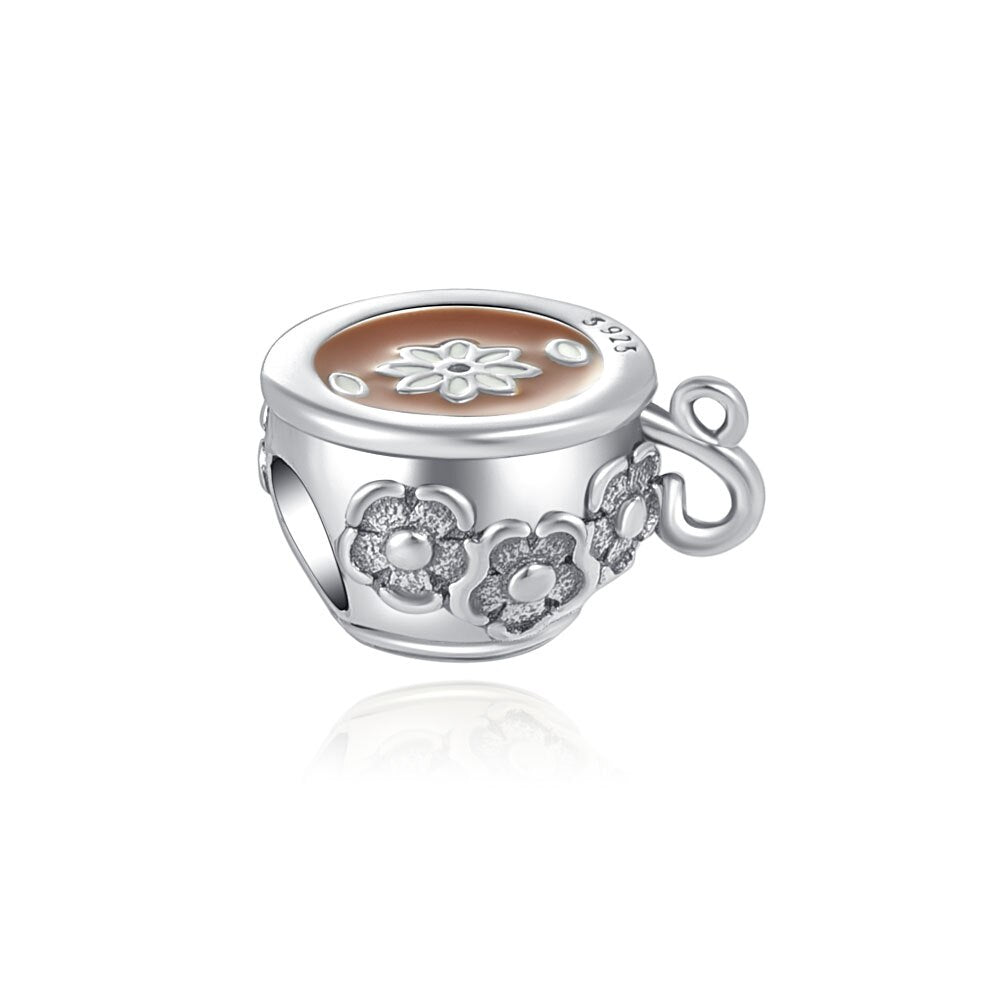 CHARM STERLING SILVER 925 CAFFE'