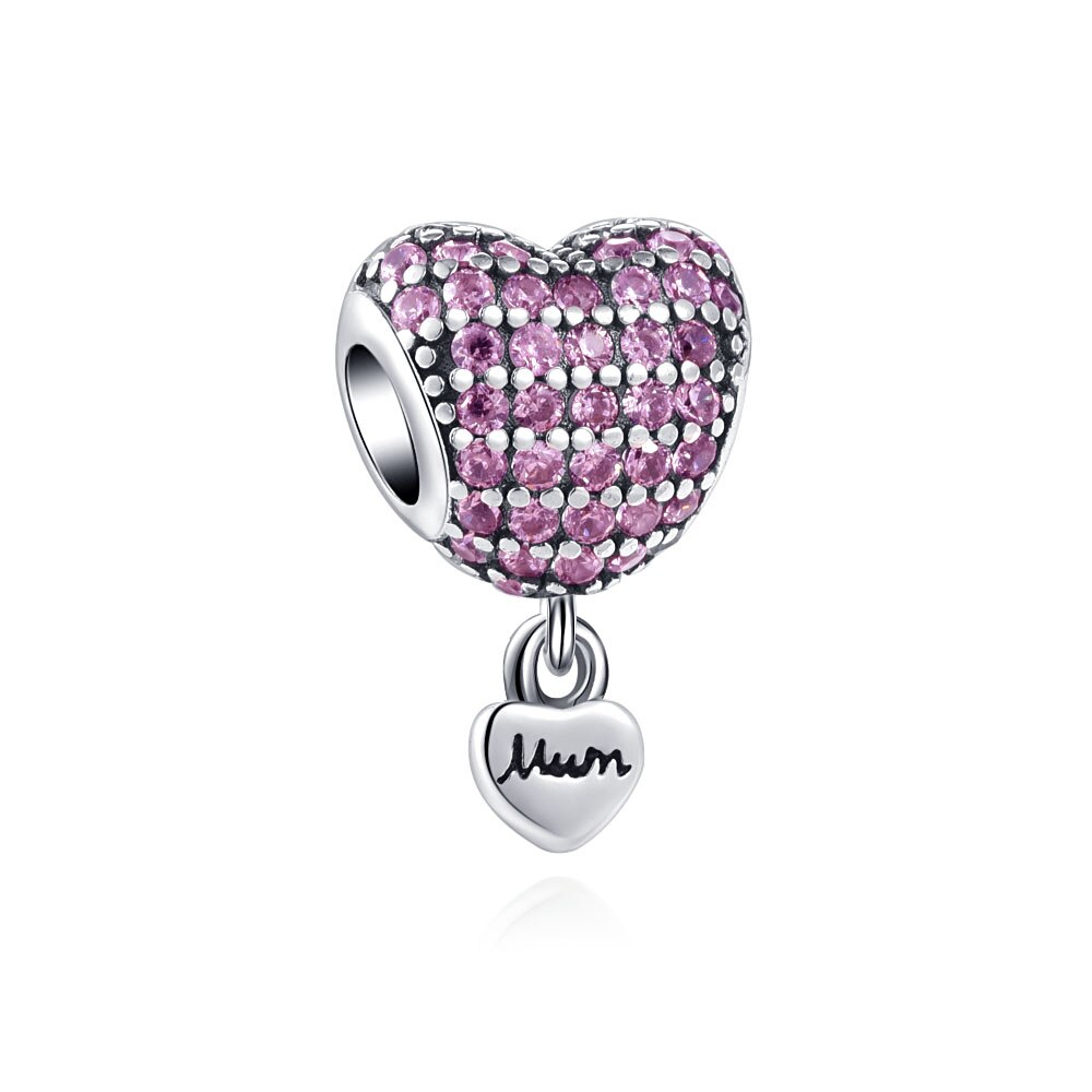 CHARME STERLING SILVER 925 MOM CUORE