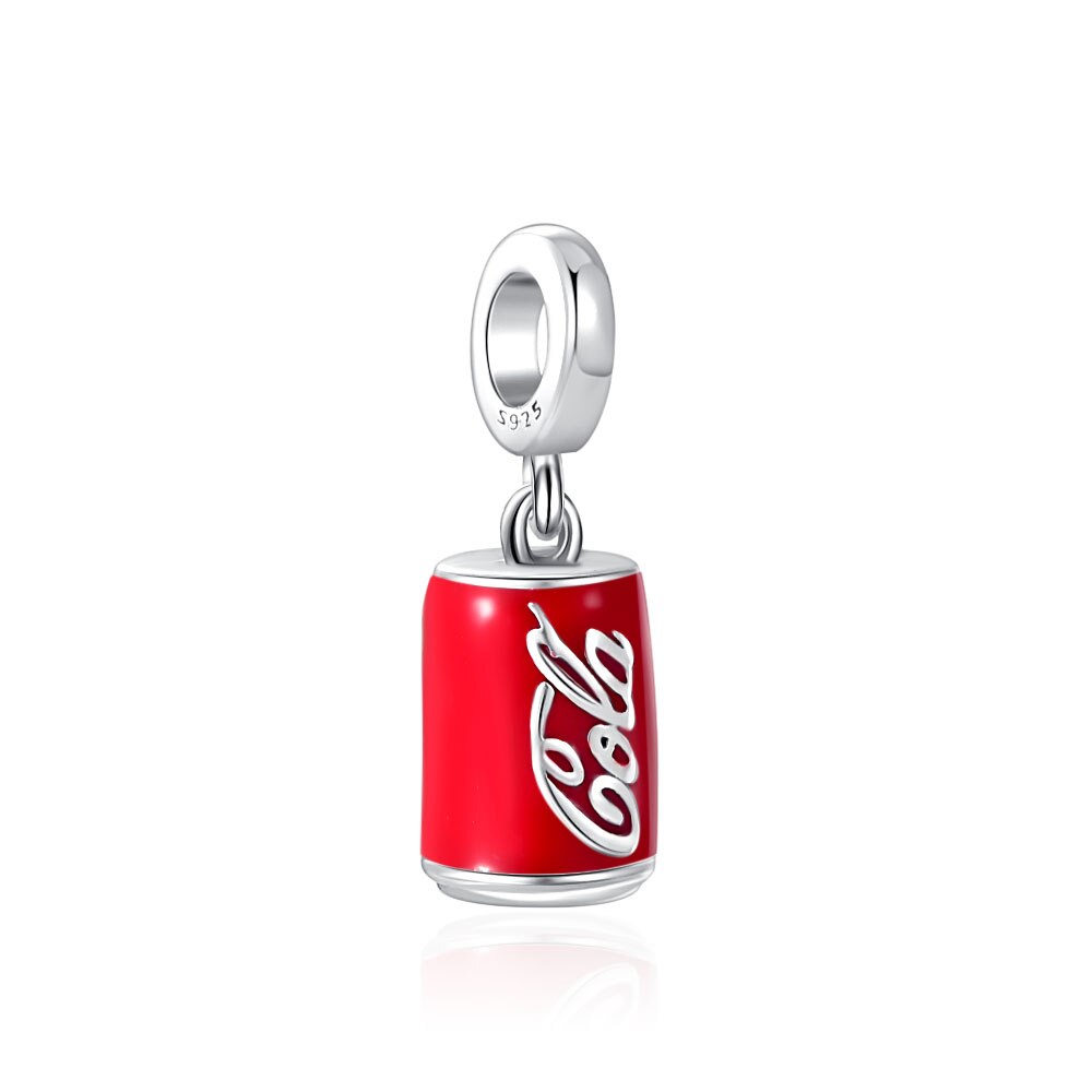 CHARM STERLING SILVER 925 COLA PENDENTE