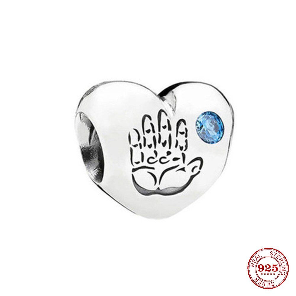 CHARM STERLING SILVER 925 CUORE